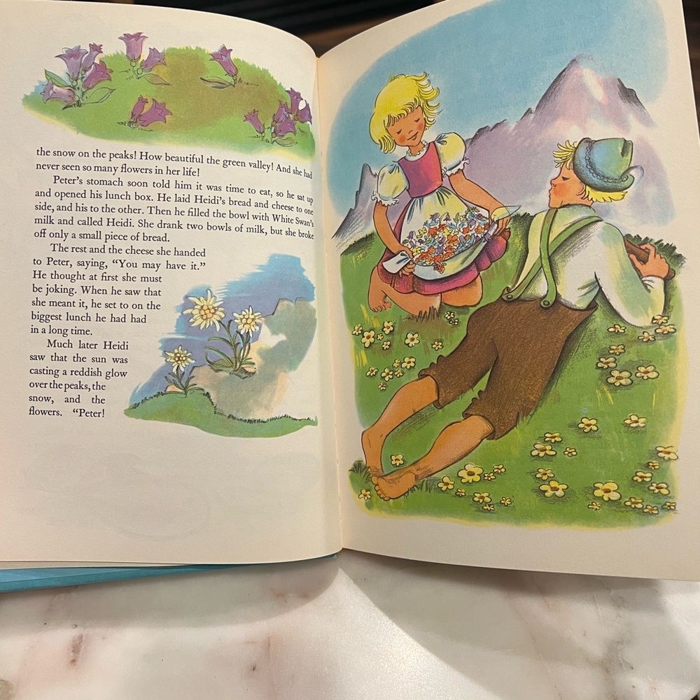 Vintage Dandelion Library Book – The Story of Babar & Heidi – 1960 Edition - Picture 13 of 15